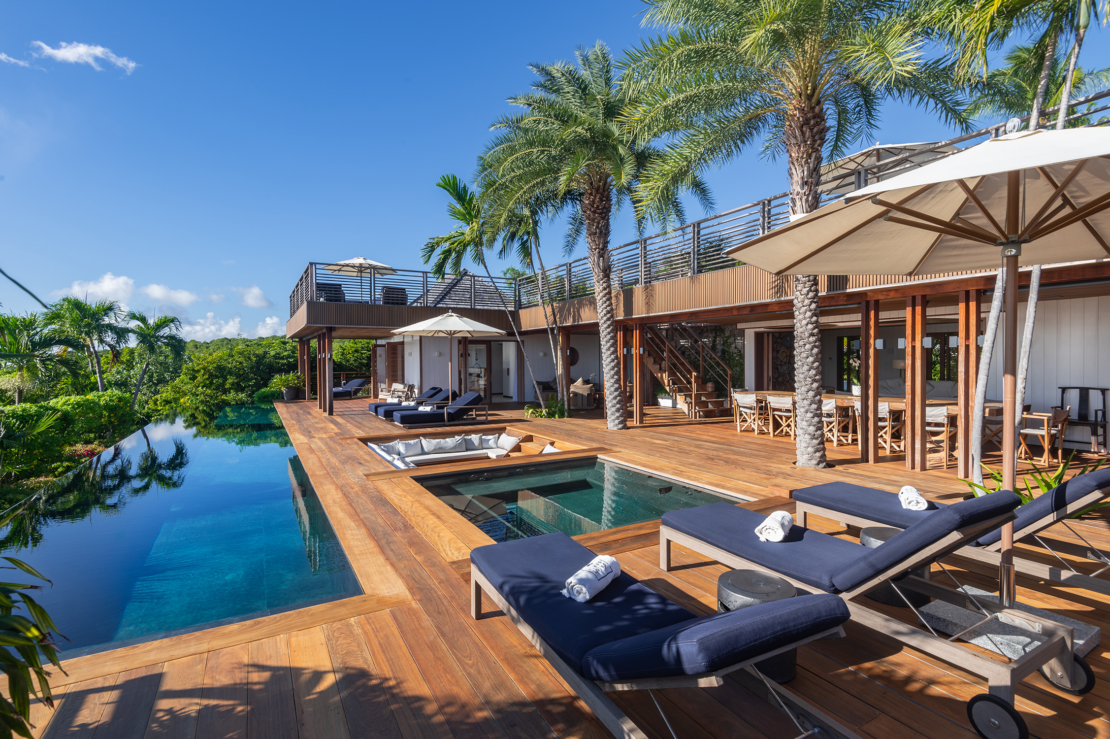 Villa Aura – luxury villa rental located in Gouverneur, St Barth.