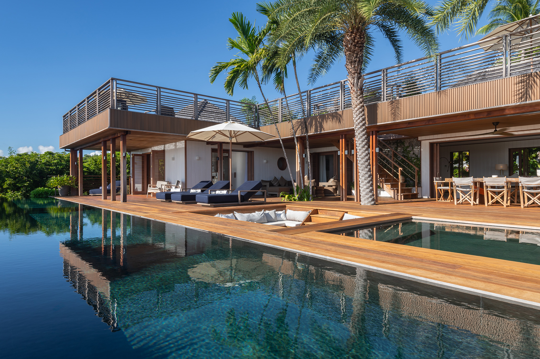 Villa Aura – luxury villa rental located in Gouverneur, St Barth.