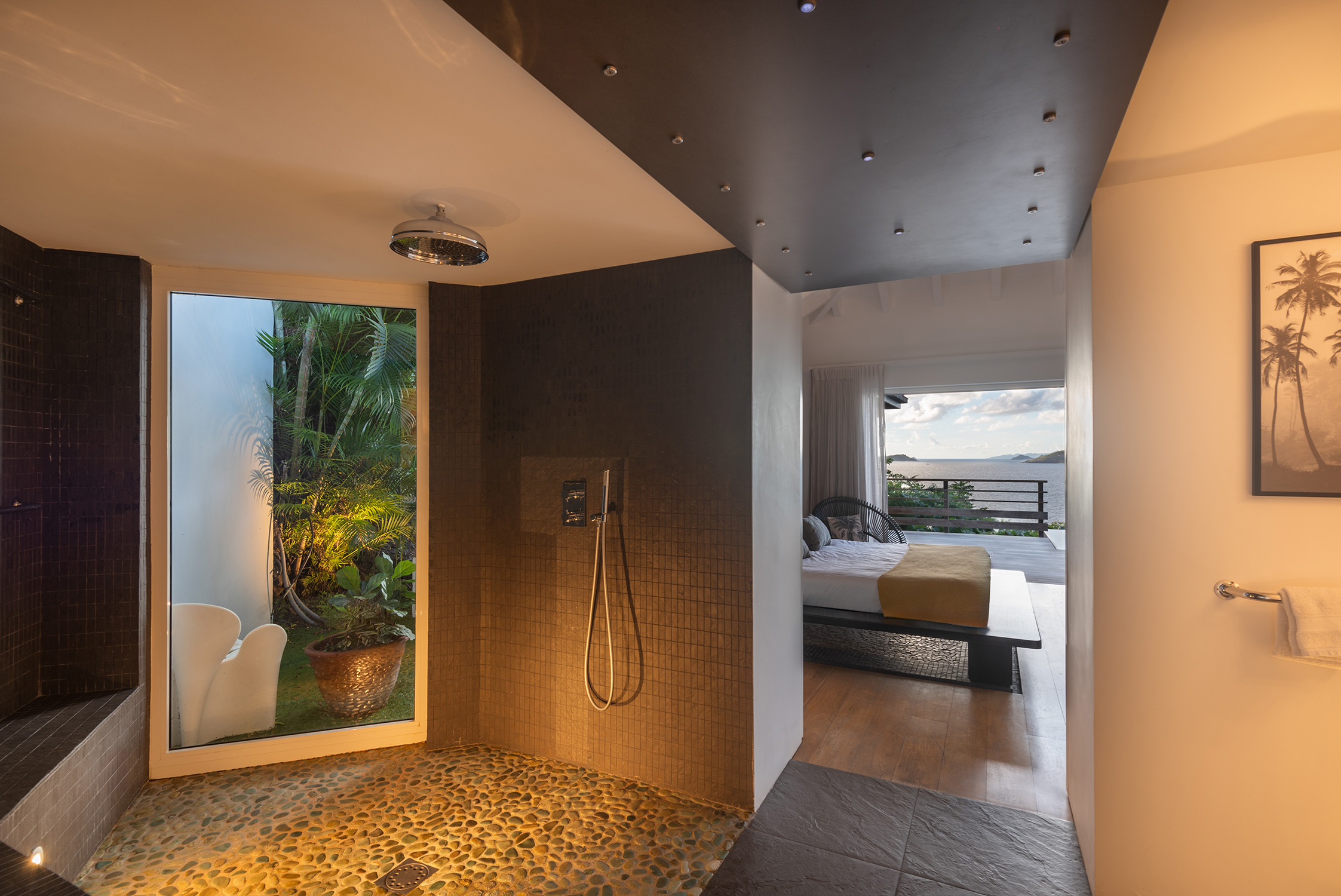 Contemporary 3-Bedroom Villa in Pointe-Milou, St Barts with Ocean Views