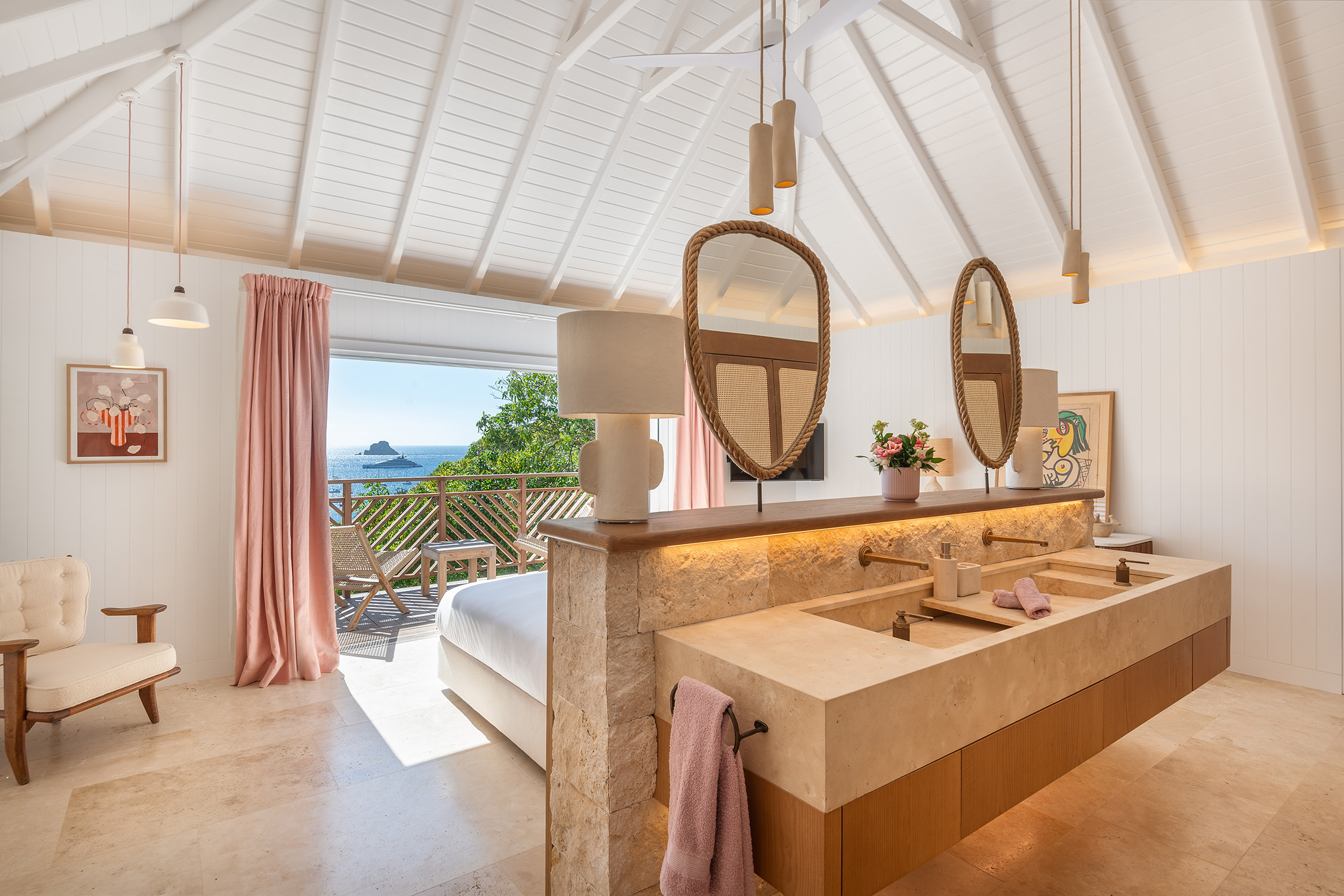 Stunning 4-Bedroom Villa with Sunset Views in Corossol, St Barth