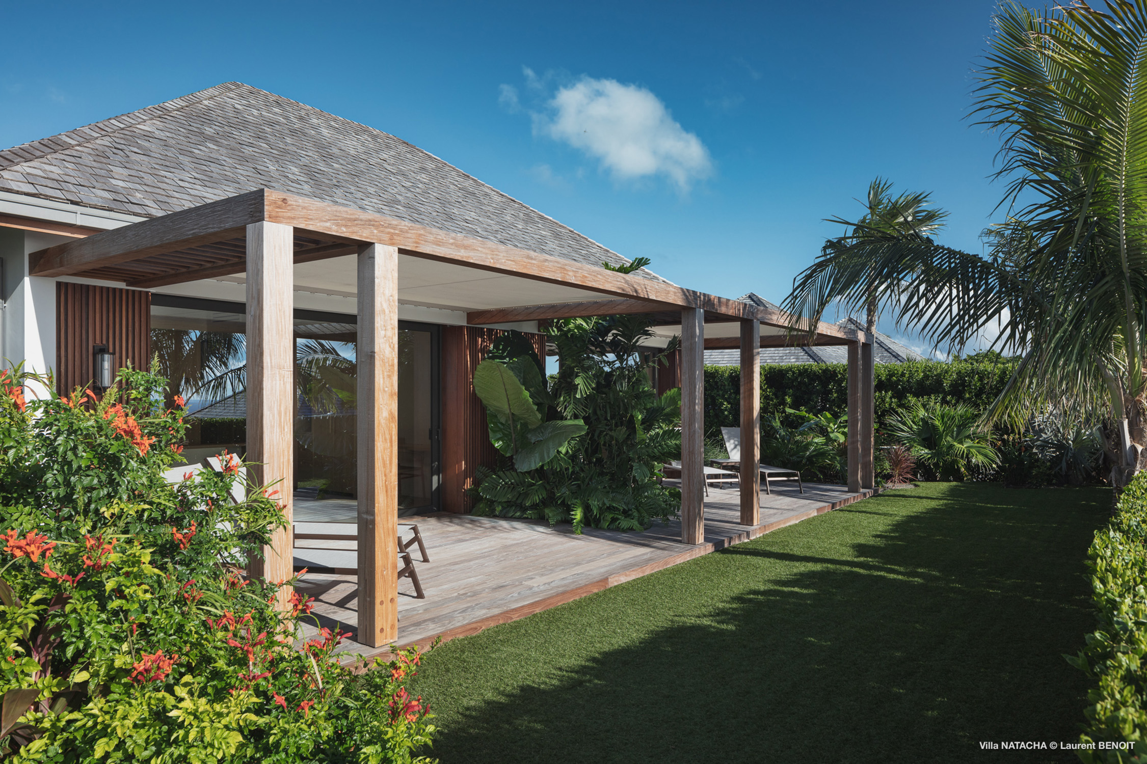 Villa Natacha – Spacious 5-Bedroom Family Villa Rental in St. Barts with Sea Views