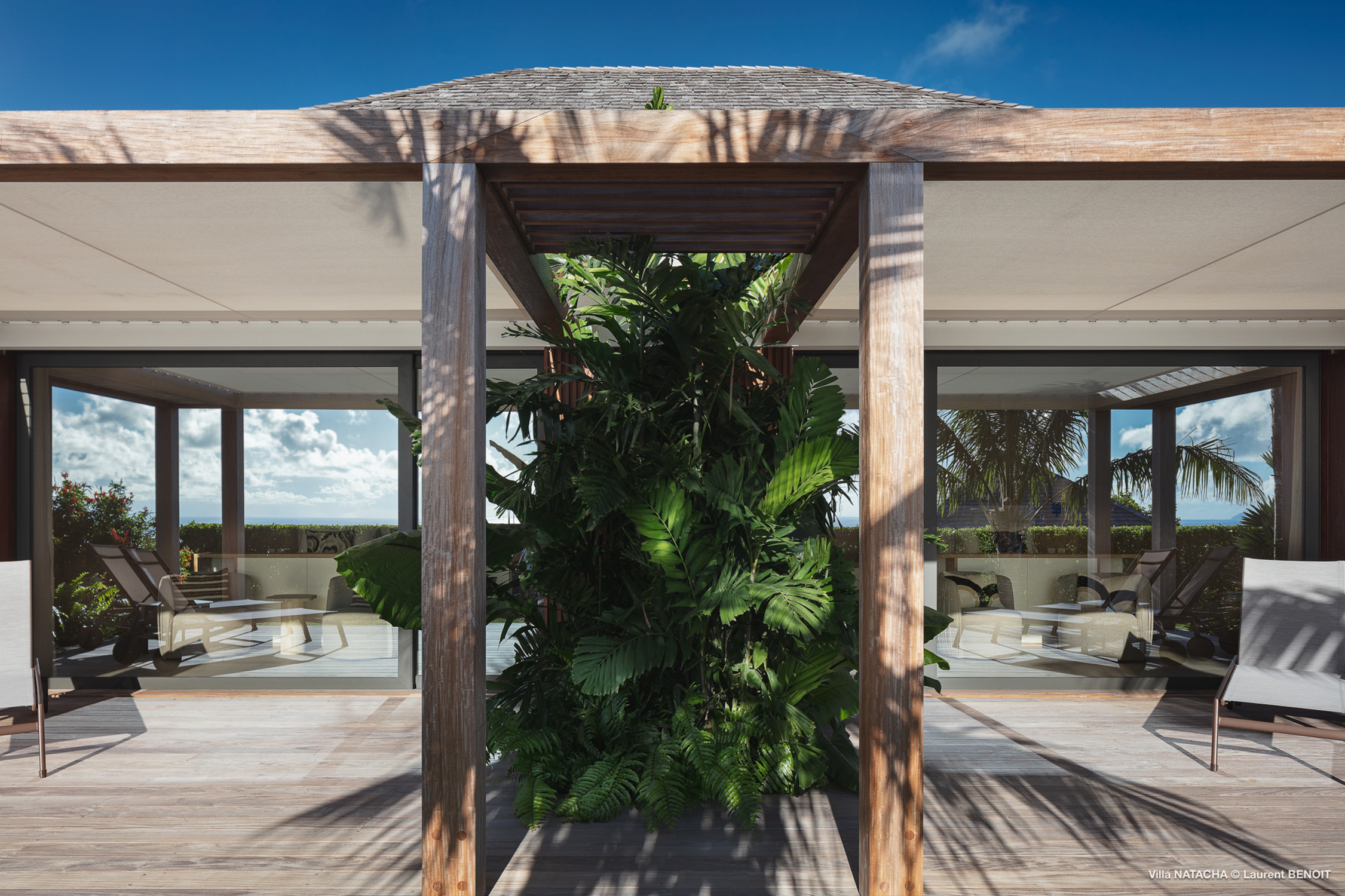 Villa Natacha – Spacious 5-Bedroom Family Villa Rental in St. Barts with Sea Views