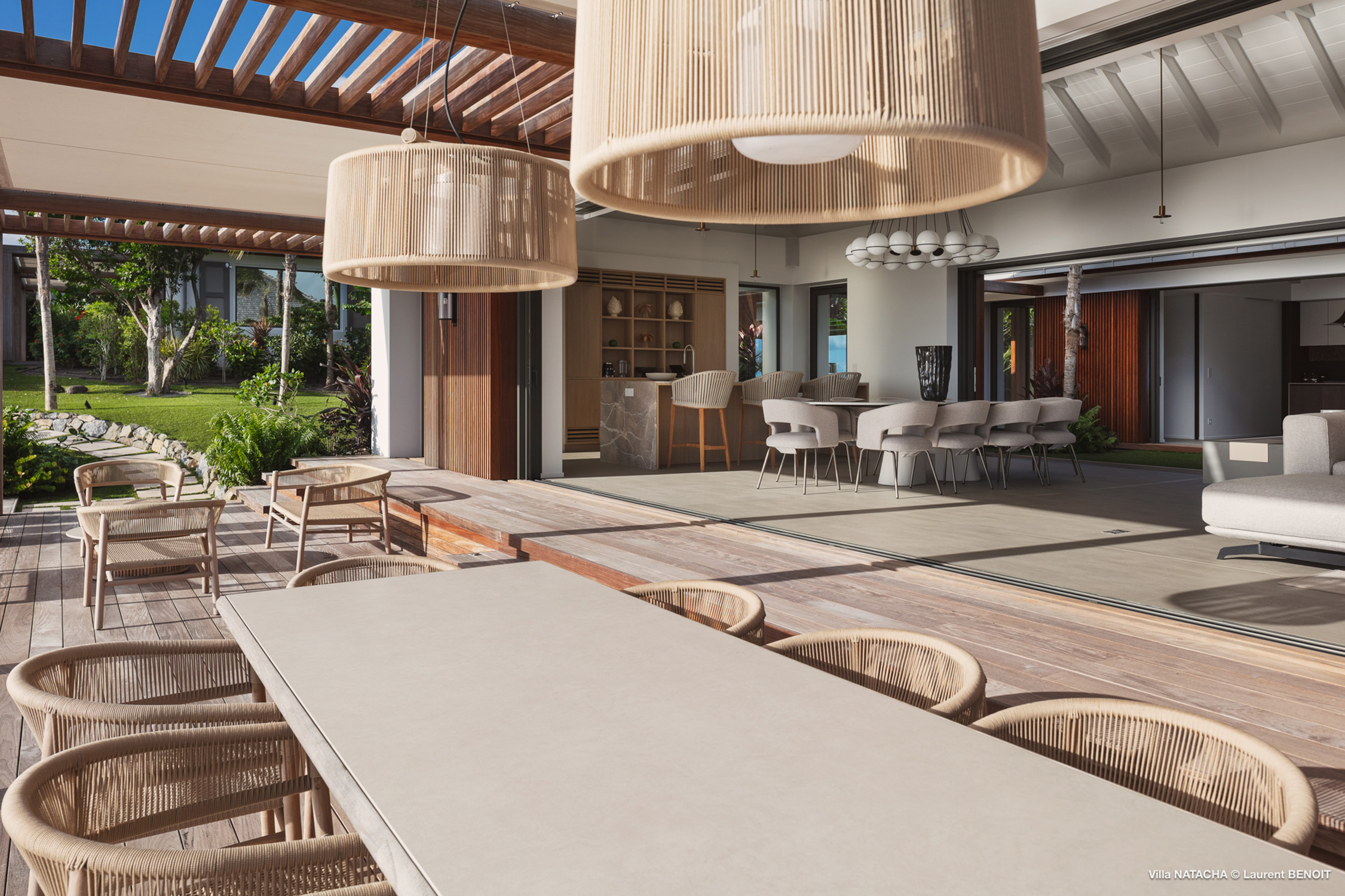 Villa Natacha – Spacious 5-Bedroom Family Villa Rental in St. Barts with Sea Views