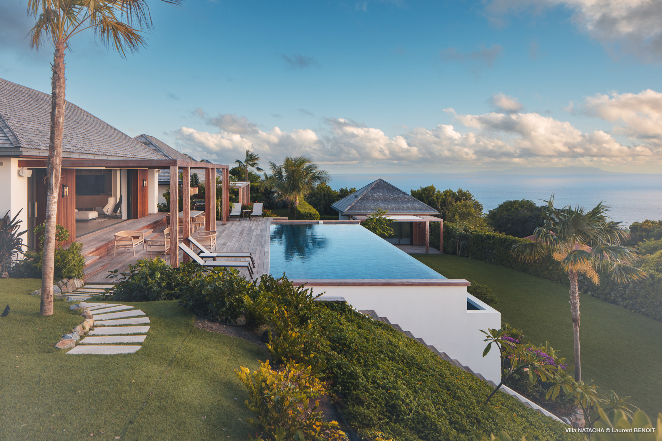 Villa Natacha – Spacious 5-Bedroom Family Villa Rental in St. Barts with Sea Views