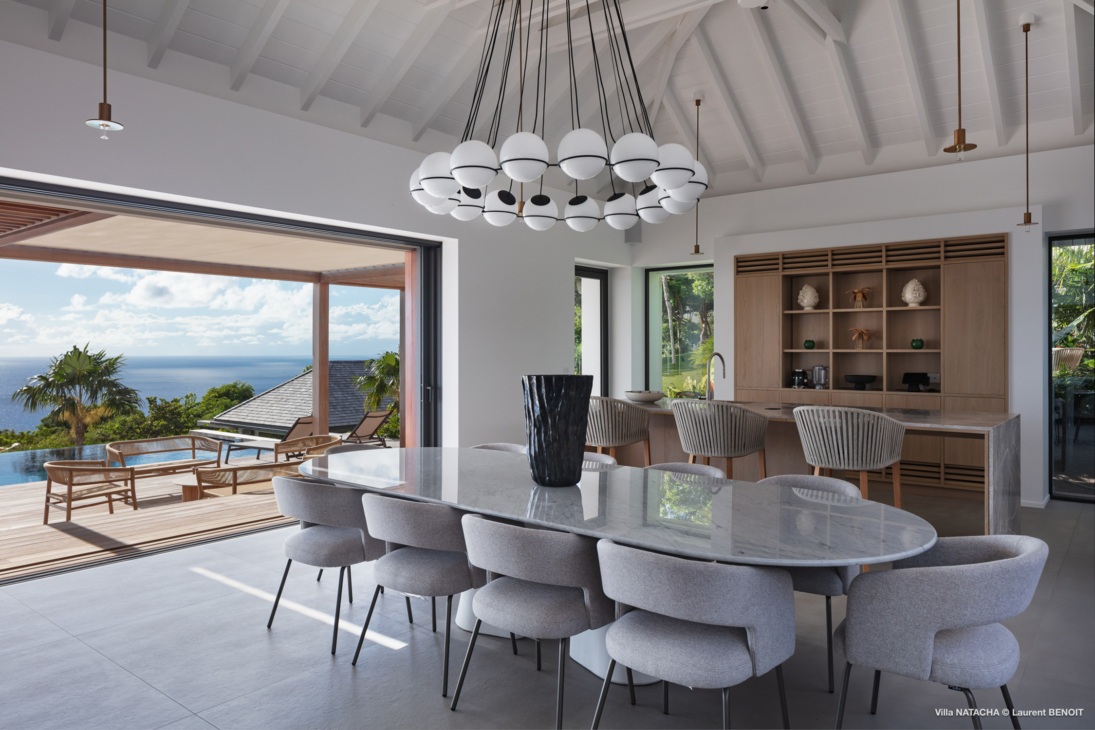 Villa Natacha – Spacious 5-Bedroom Family Villa Rental in St. Barts with Sea Views