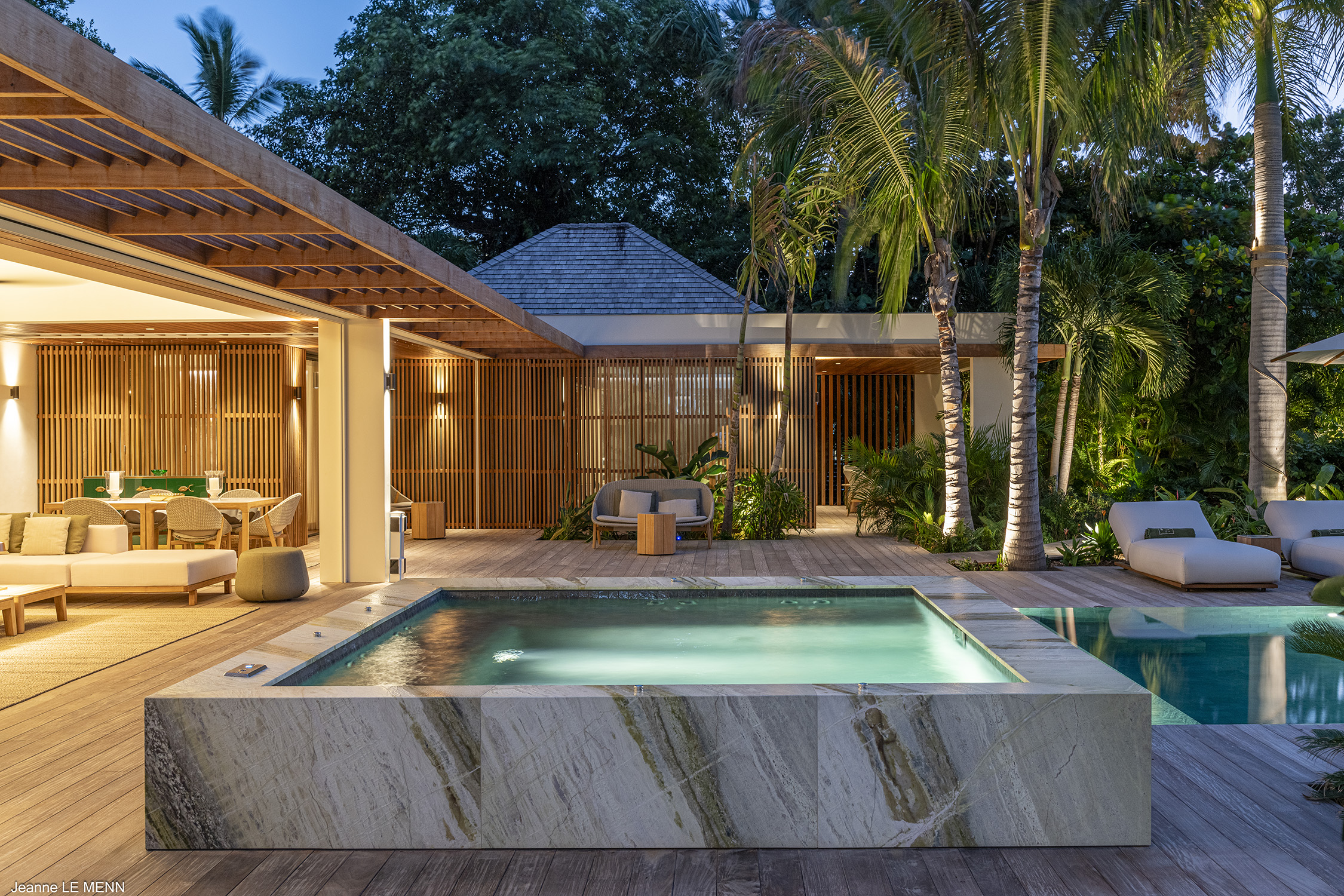 Villa Palm Beach, a beachfront luxury villa rental in Lorient, St Barth.