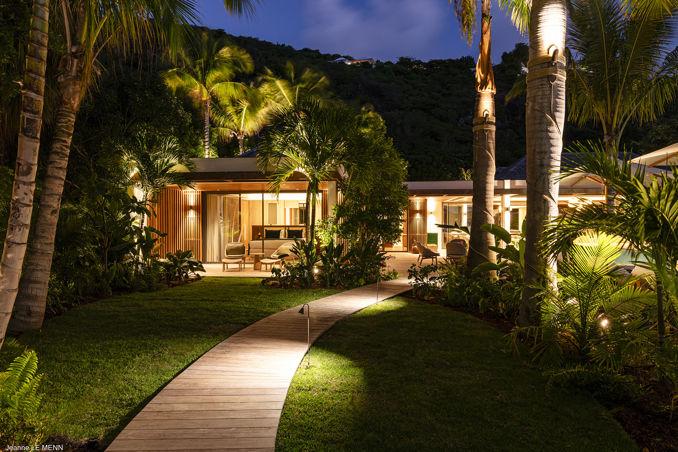 Villa Palm Beach, a beachfront luxury villa rental in Lorient, St Barth.
