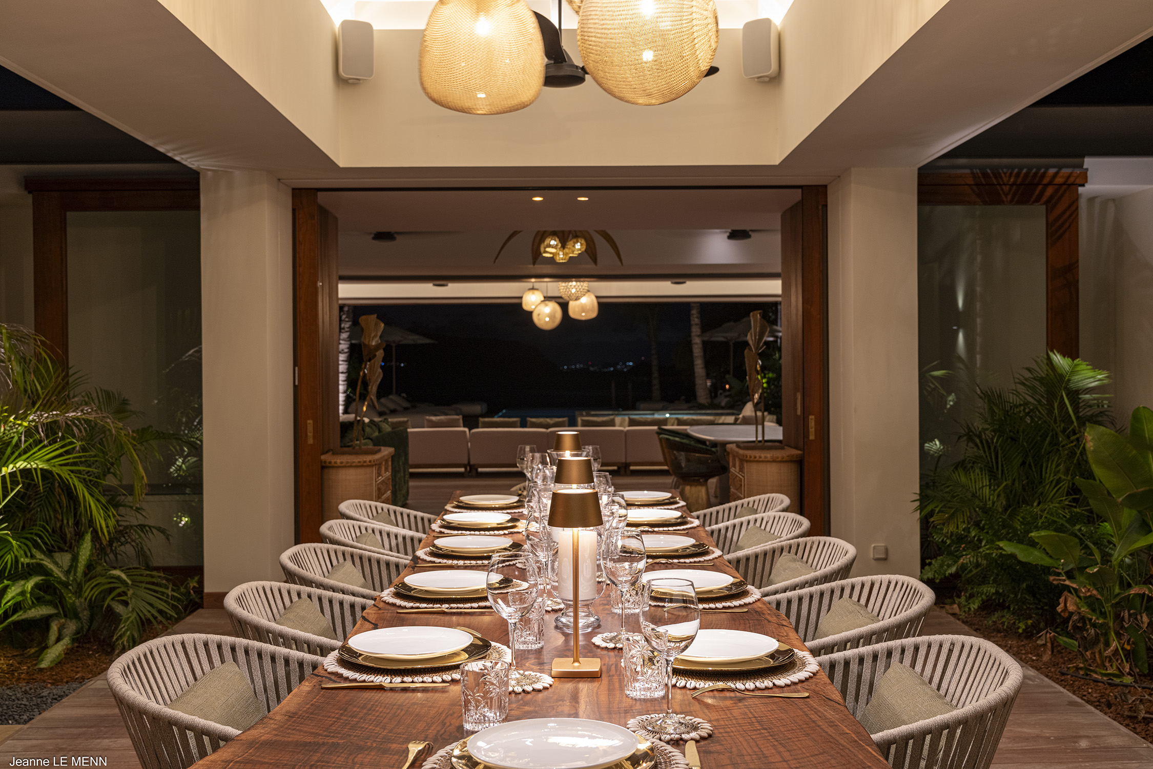 Villa Palm Beach, a beachfront luxury villa rental in Lorient, St Barth.