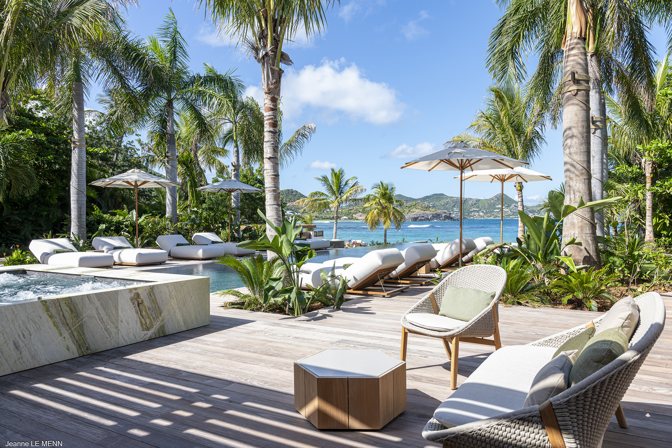 Villa Palm Beach, a beachfront luxury villa rental in Lorient, St Barth.