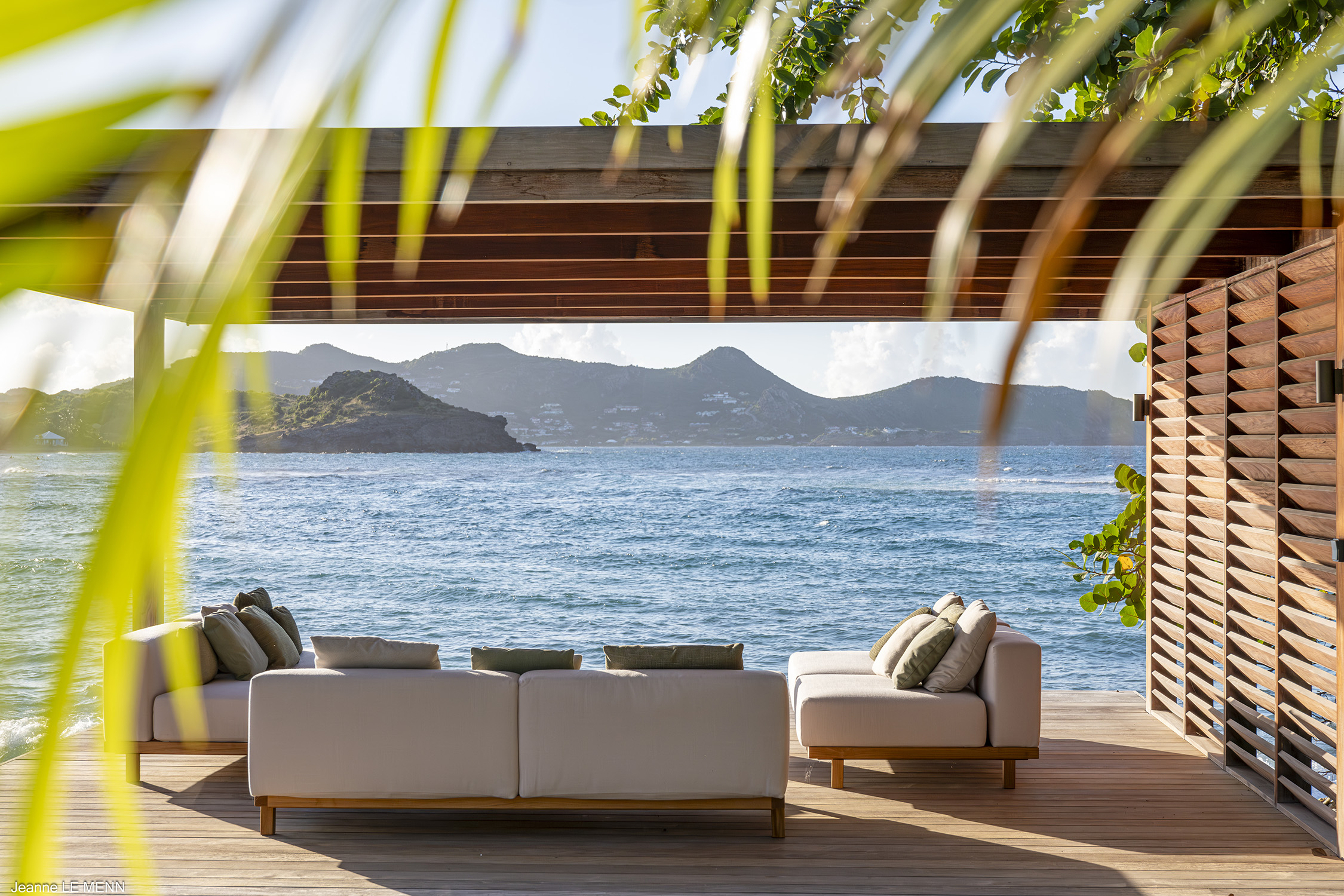 Villa Palm Beach, a beachfront luxury villa rental in Lorient, St Barth.