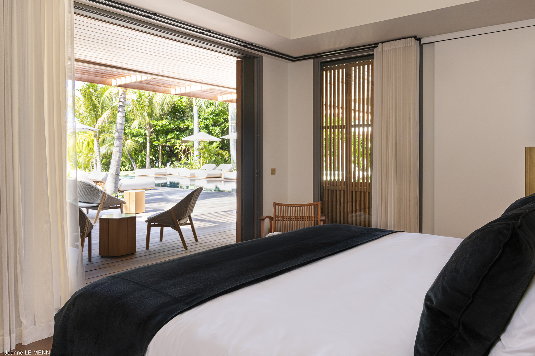 Villa Palm Beach, a beachfront luxury villa rental in Lorient, St Barth.