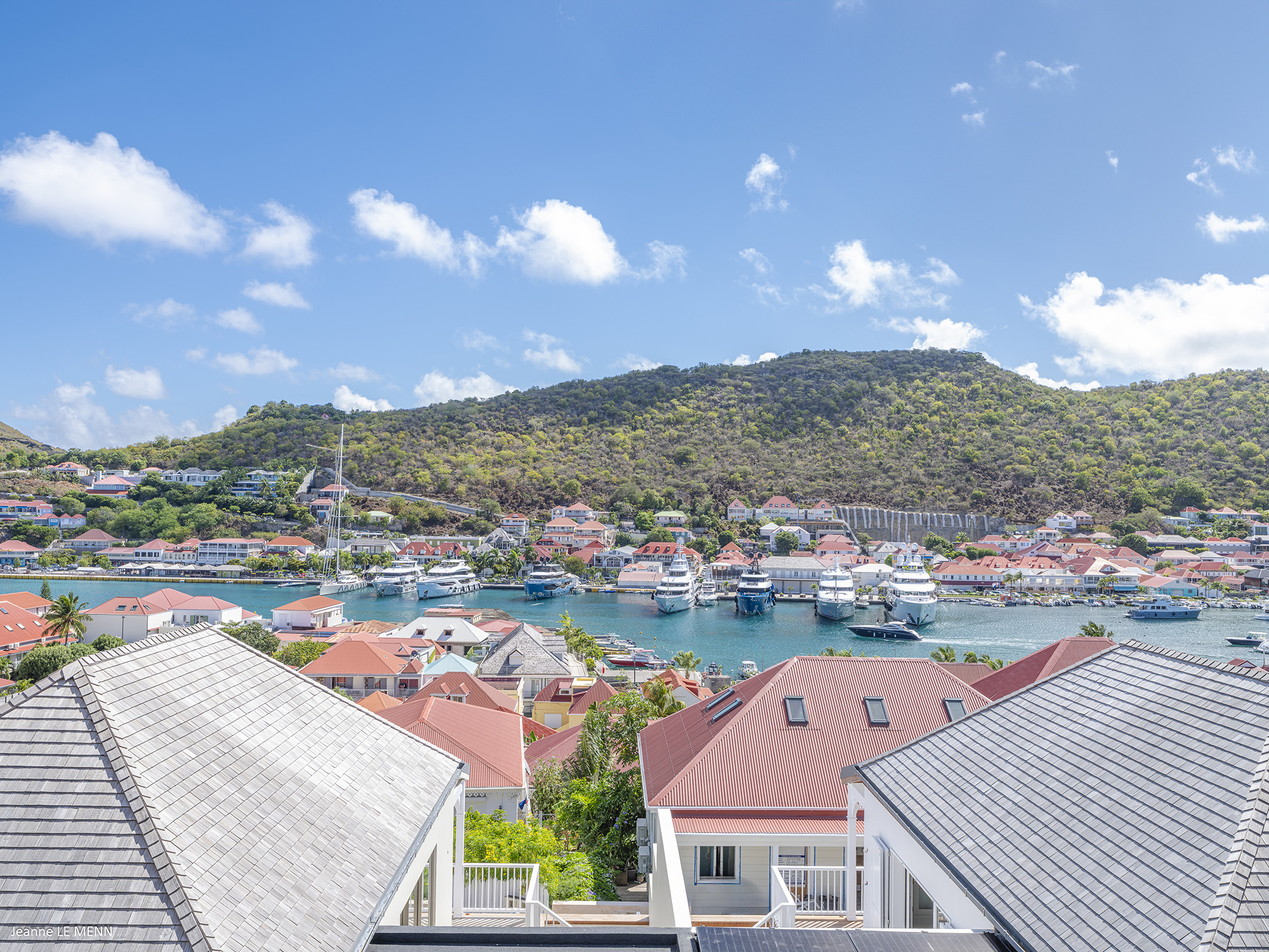 Gustavia 4-Bedroom Villa Rental – Creole-Style Townhouse with Pool & Harbor Views