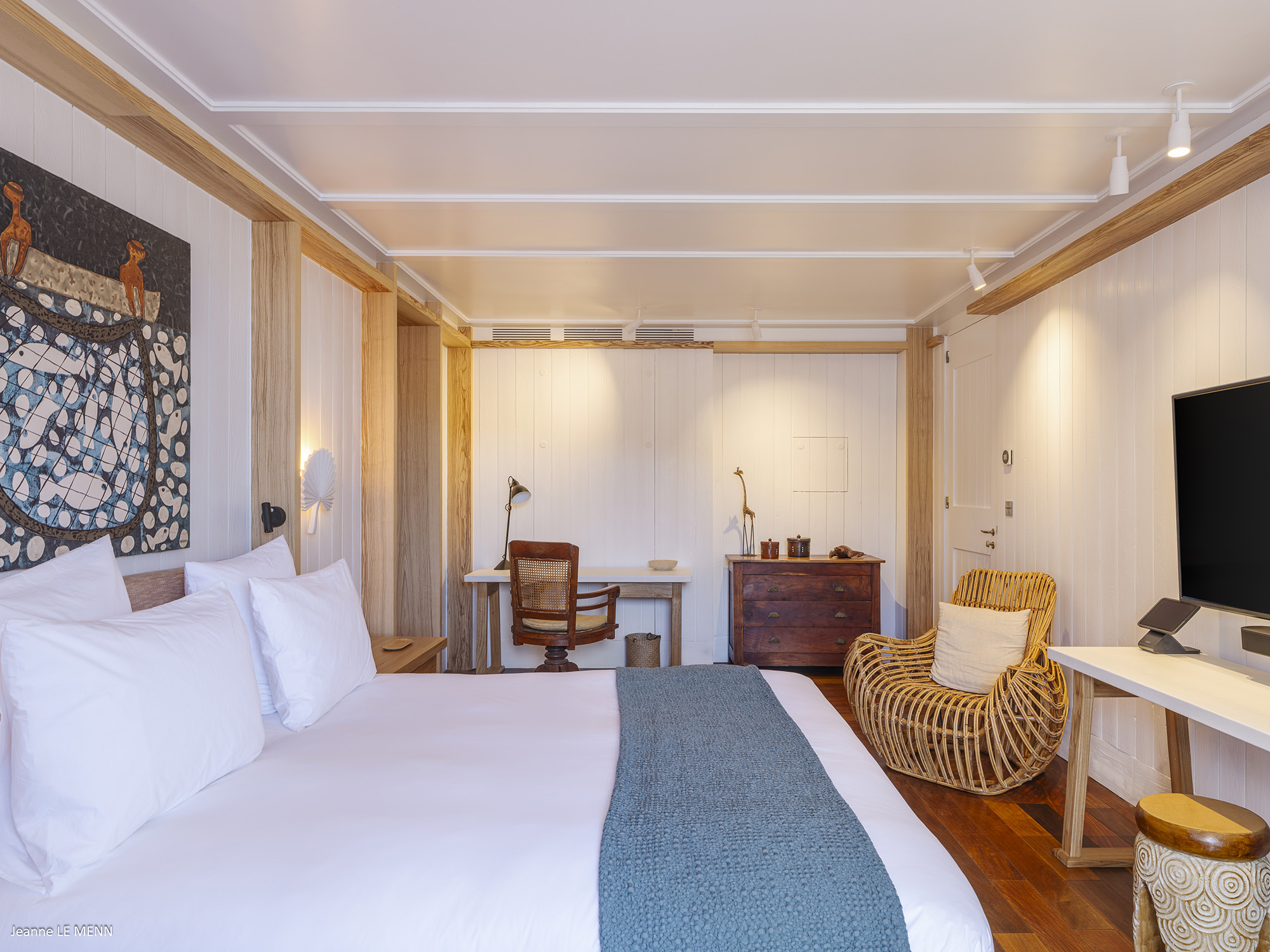 Gustavia 4-Bedroom Villa Rental – Creole-Style Townhouse with Pool & Harbor Views