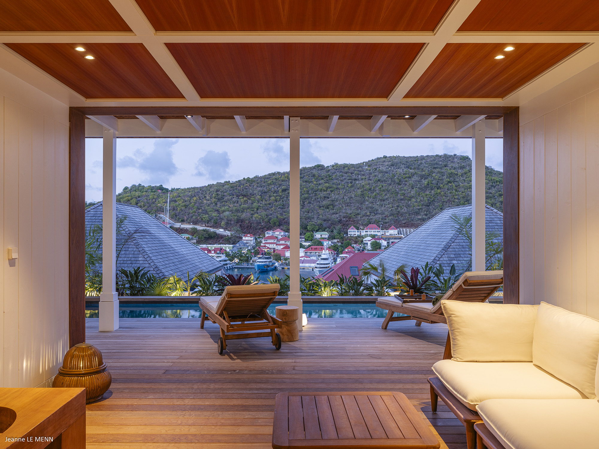 Gustavia 4-Bedroom Villa Rental – Creole-Style Townhouse with Pool & Harbor Views