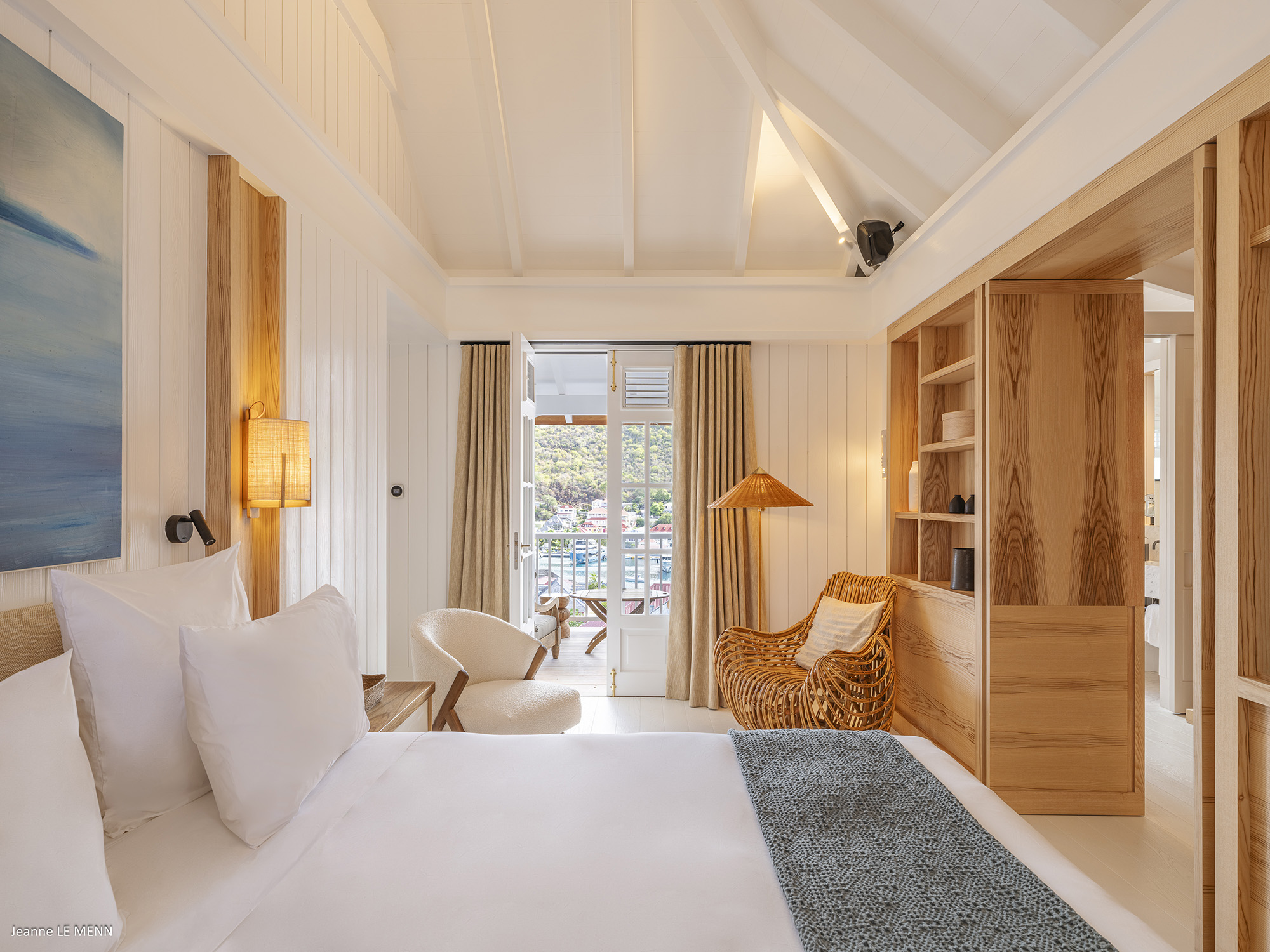 Gustavia 4-Bedroom Villa Rental – Creole-Style Townhouse with Pool & Harbor Views