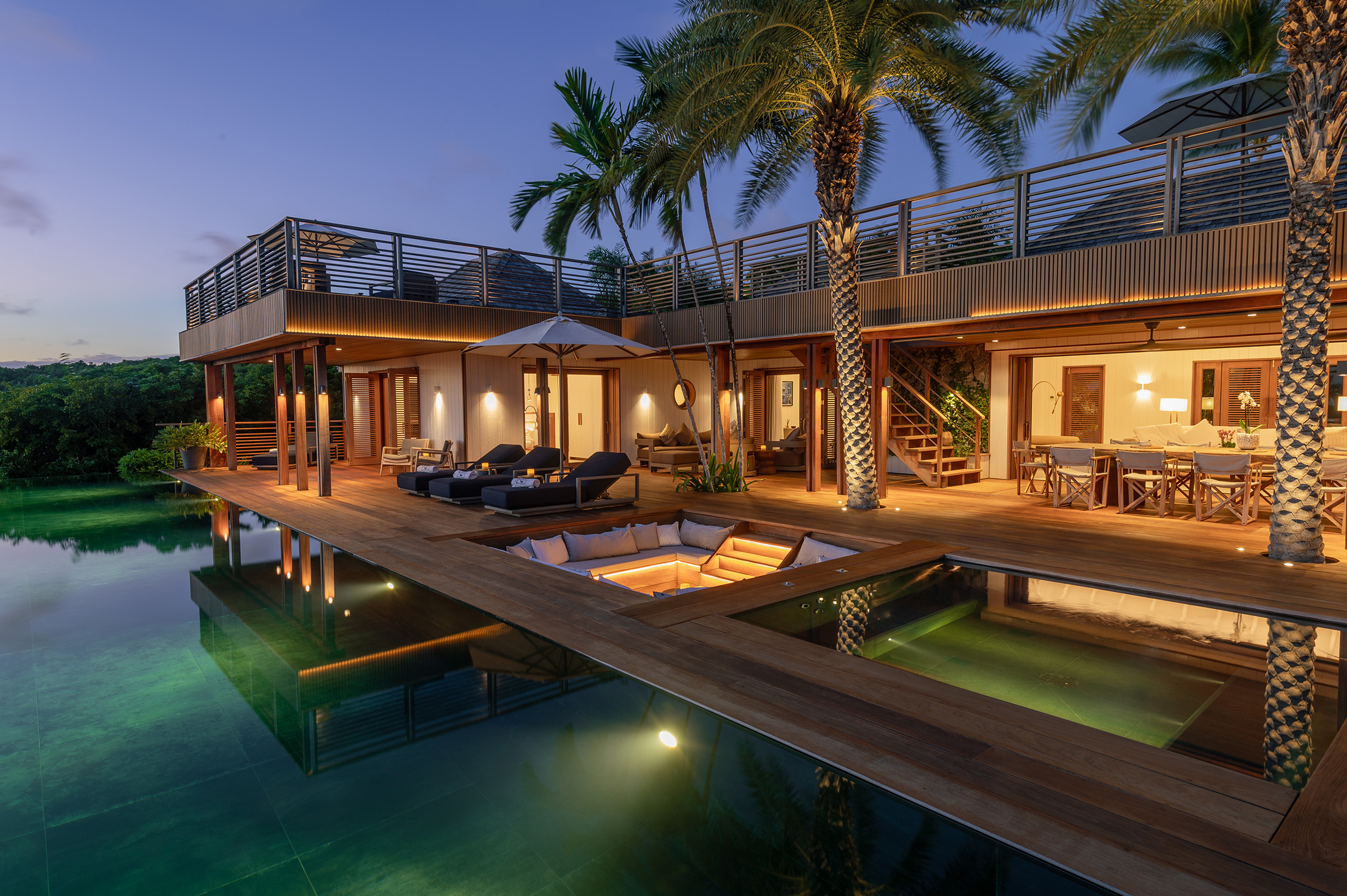 Villa Aura – luxury villa rental located in Gouverneur, St Barth.