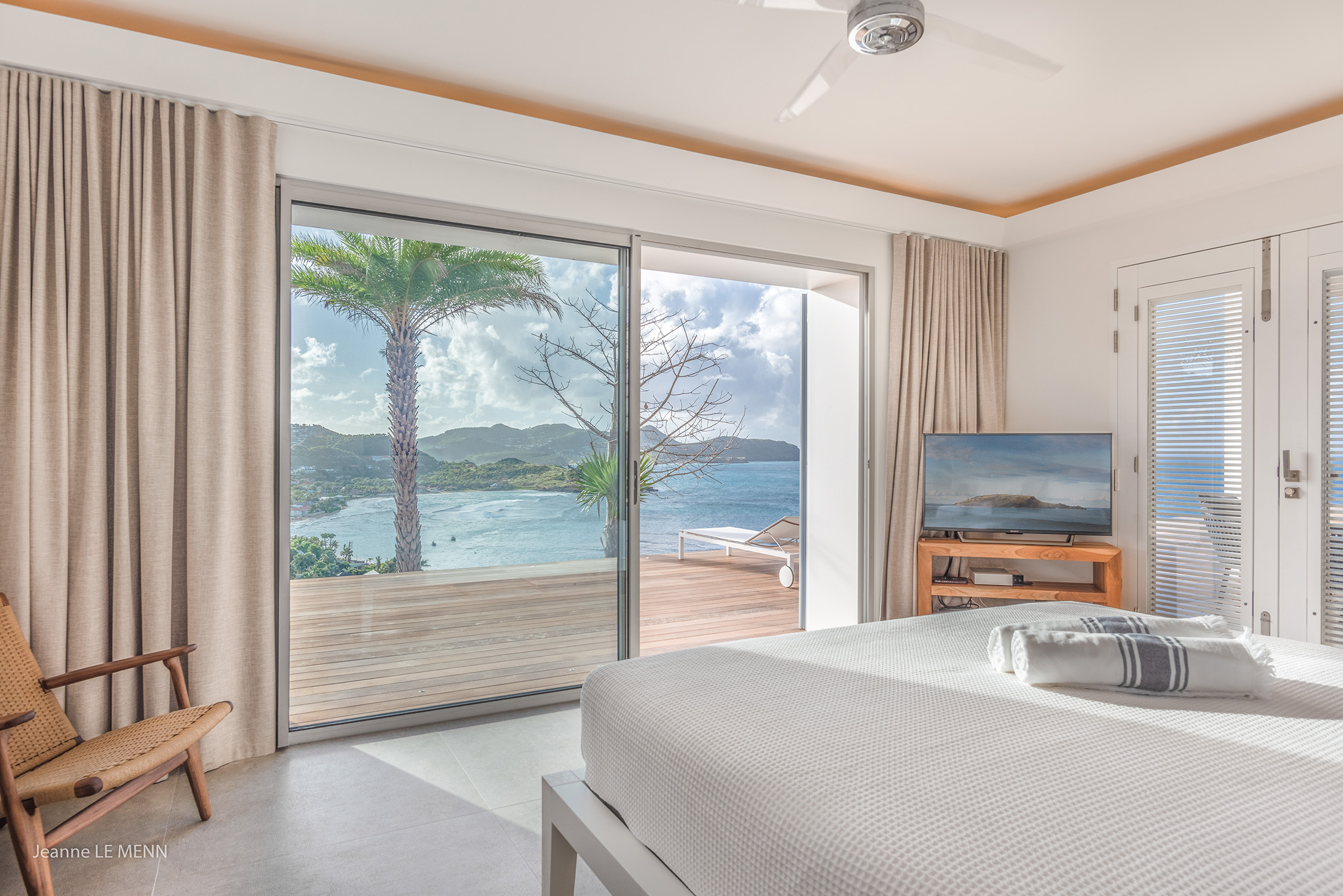 Villa Coco – Modern 3-Bedroom Rental in St Barts with Ocean View in Lorient