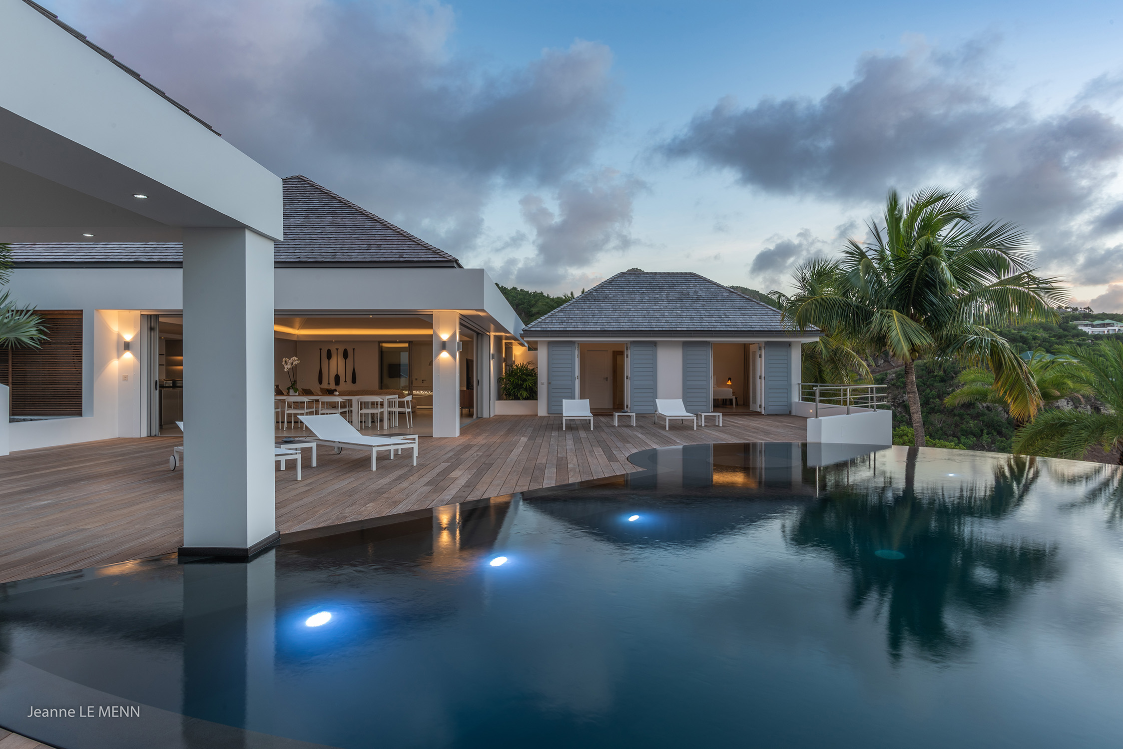 Villa Coco – Modern 3-Bedroom Rental in St Barts with Ocean View in Lorient