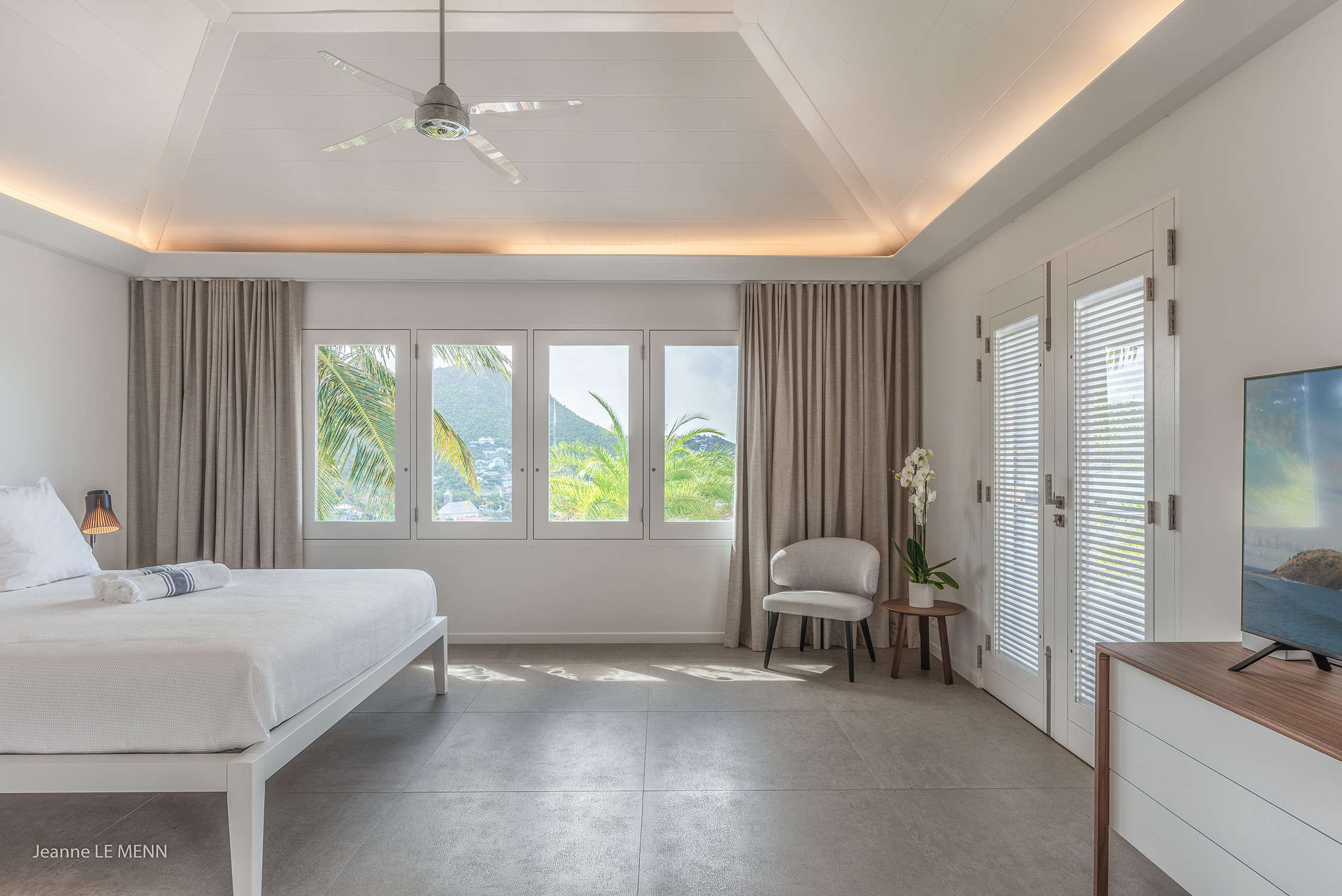 Villa Coco – Modern 3-Bedroom Rental in St Barts with Ocean View in Lorient