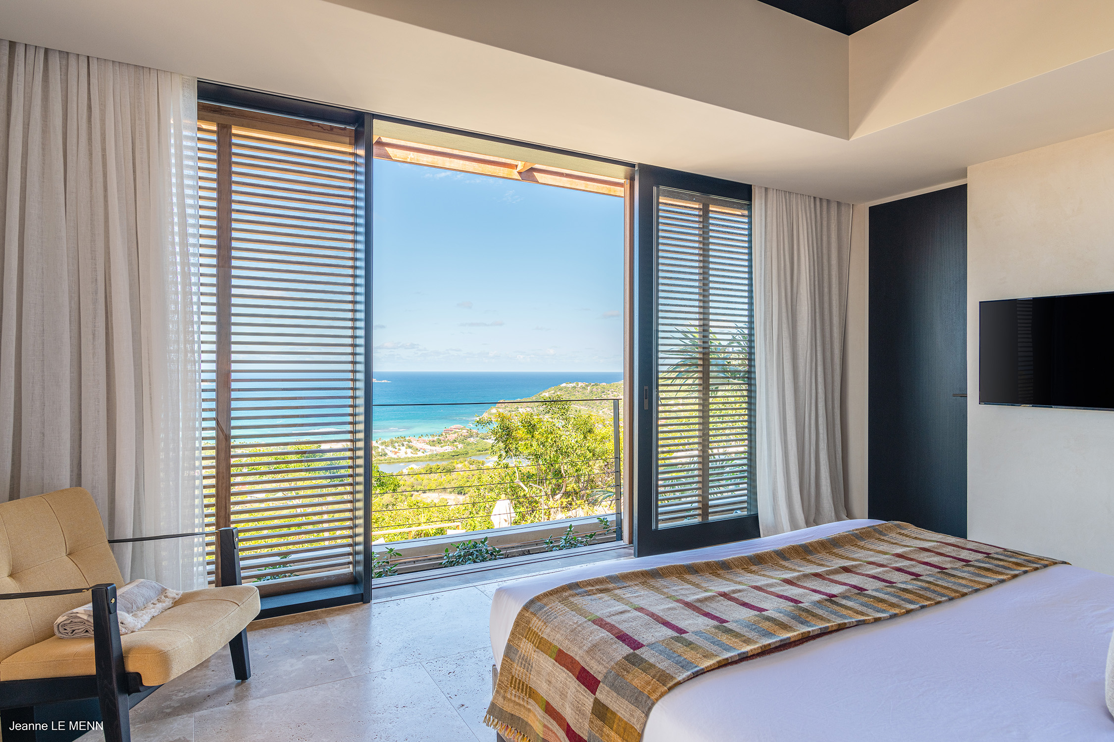 Luxury 4-Bedroom Villa for sale in St Barts with Panoramic Sea Views